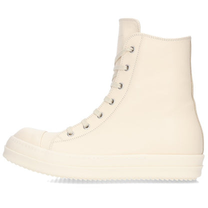 Rick Owens RAMONES Leather Sneakers White Size EU 41