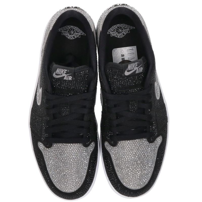 SWAROVSKI x Nike Air Jordan 1 Low Shadow Sneakers Size 29cm