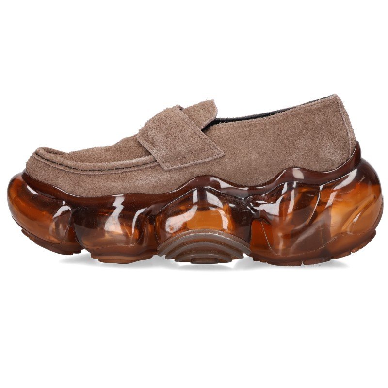 grounds MOOPIE LOAFER Air Sole Leather Sneakers Size 28cm