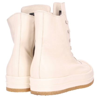 Rick Owens CREEP RAMONES Leather Hi-Top Sneakers Size EU 45