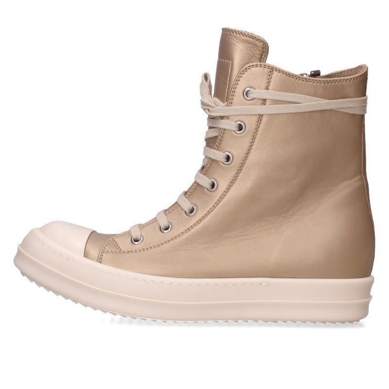 Rick Owens Ramones Leather Hitop Sneakers Multi Size EU 41