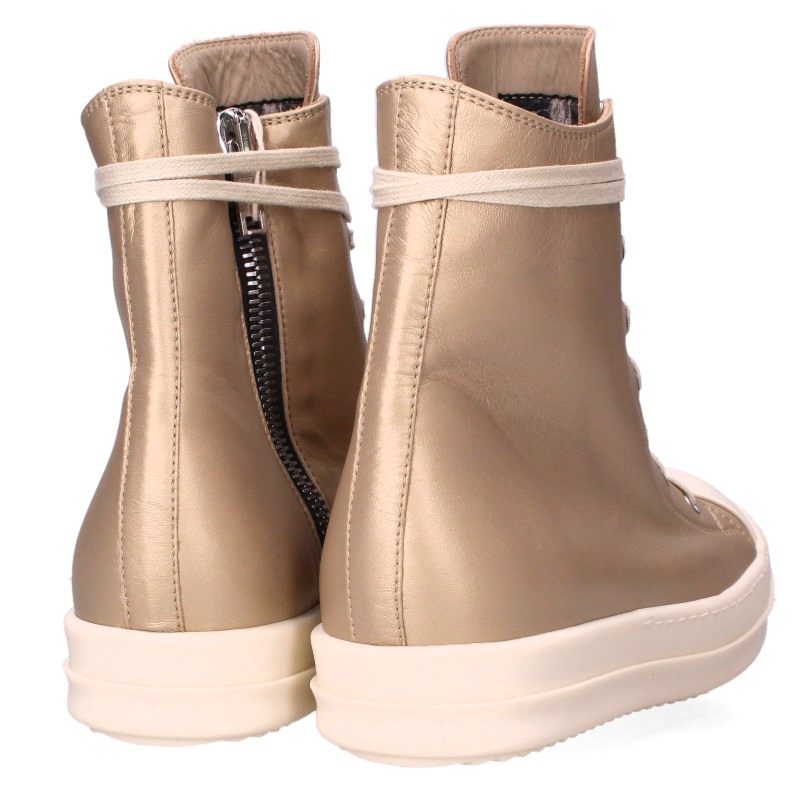 Rick Owens Ramones Leather Hitop Sneakers Multi Size EU 41