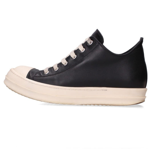 Rick Owens RAMONES LOW Sneakers Black/White Size EU 39