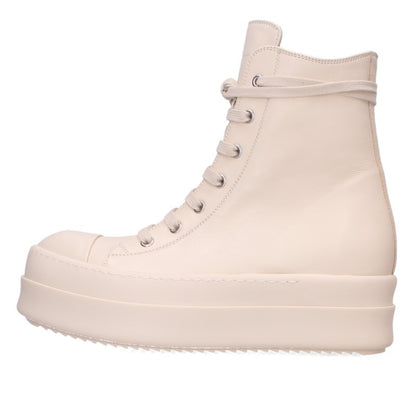 Rick Owens Mega Bumper Leather Sneakers White Size EU 39