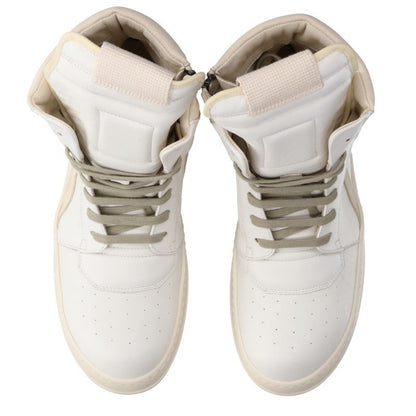 Rick Owens 26AW Tower Geobasket Sneakers White Size EU 43