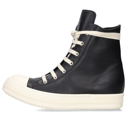 Rick Owens Ramones Leather Hi-Top Sneakers Size EU 41
