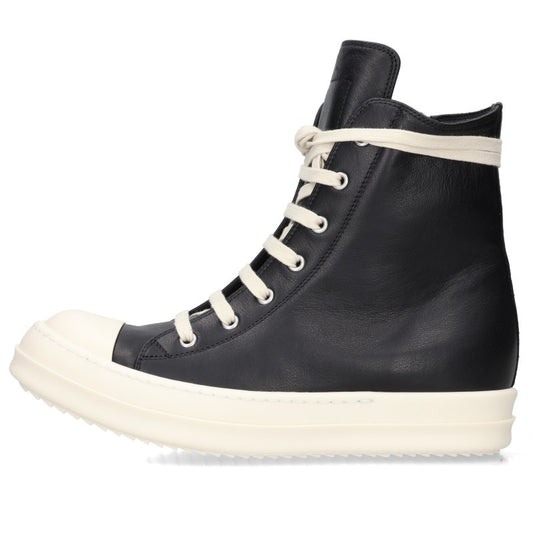 Rick Owens Ramones Leather Hi-Top Sneakers Size EU 41