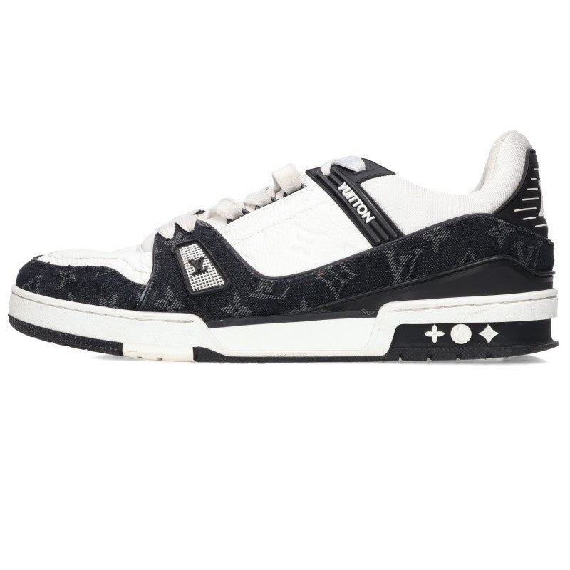 LOUISVUITTON LV Trainer Monogram Low-Top Sneakers Size 10.5