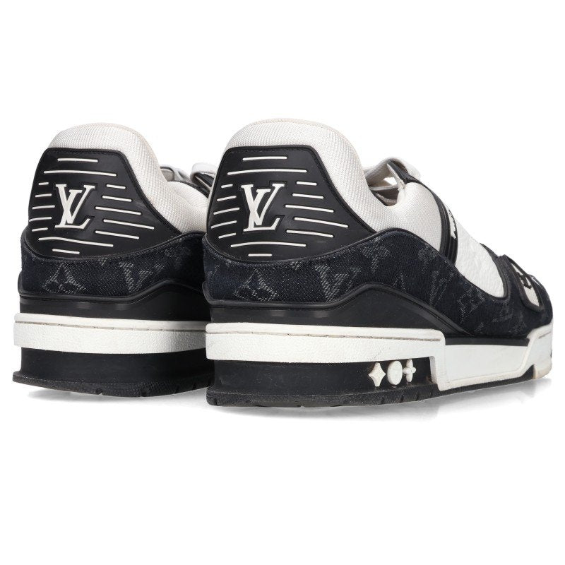 LOUISVUITTON LV Trainer Monogram Low-Top Sneakers Size 10.5