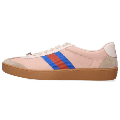 GUCCI Low-Cut Sneakers Pink Blue White Size EU 42