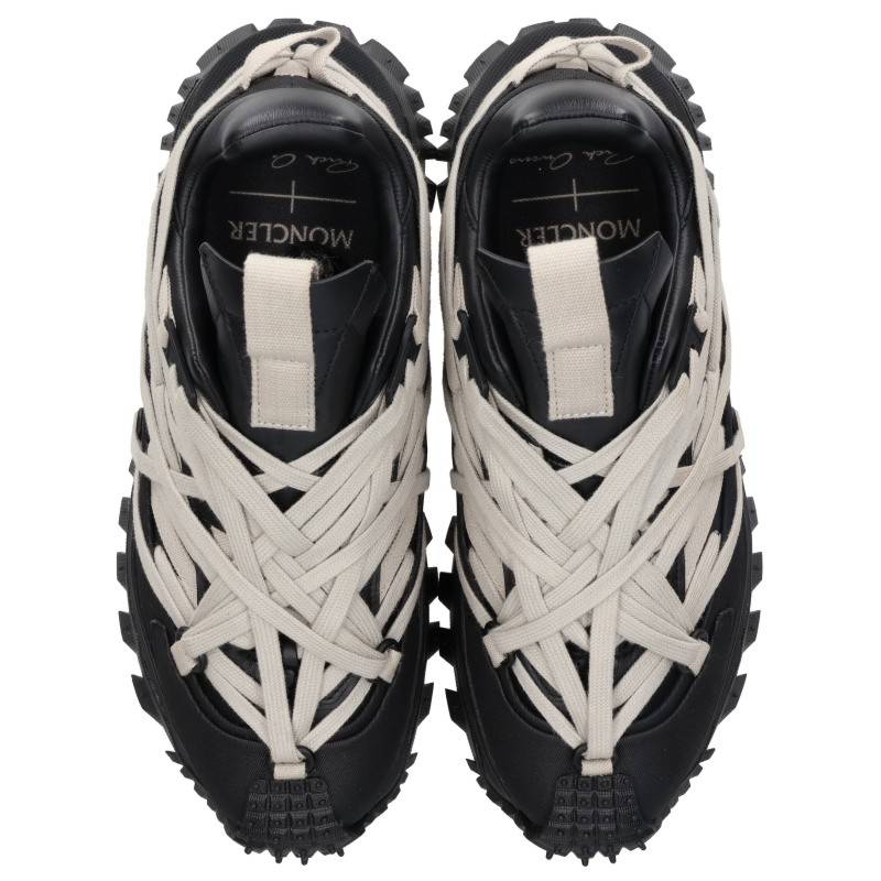 MONCLER Trailgrip Megalace Sneakers Black Size EU 39