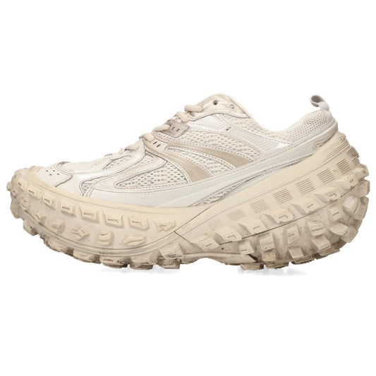 BALENCIAGA BOUNCER Chunky Sole Sneakers Beige Size EU 42