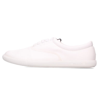 PRADA 2EG326 Nylon Sneakers White Size 7.5