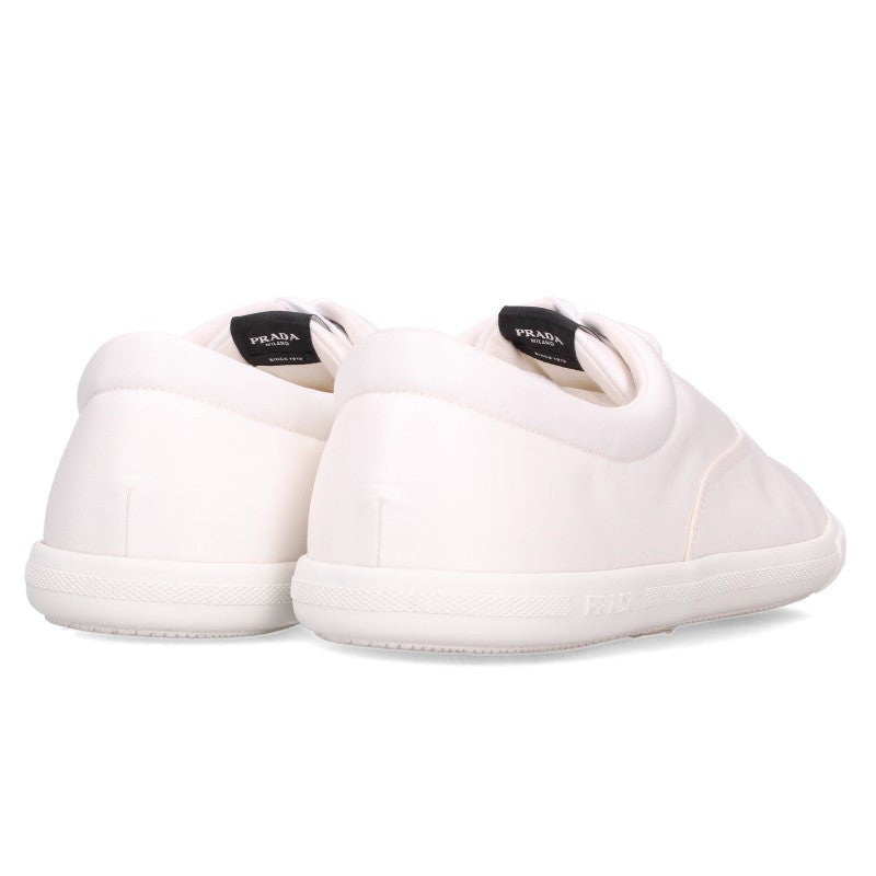 PRADA 2EG326 Nylon Sneakers White Size 7.5