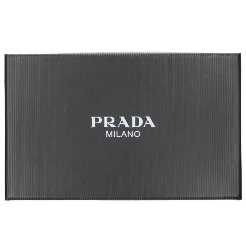 PRADA 2EG326 Nylon Sneakers White Size 7.5