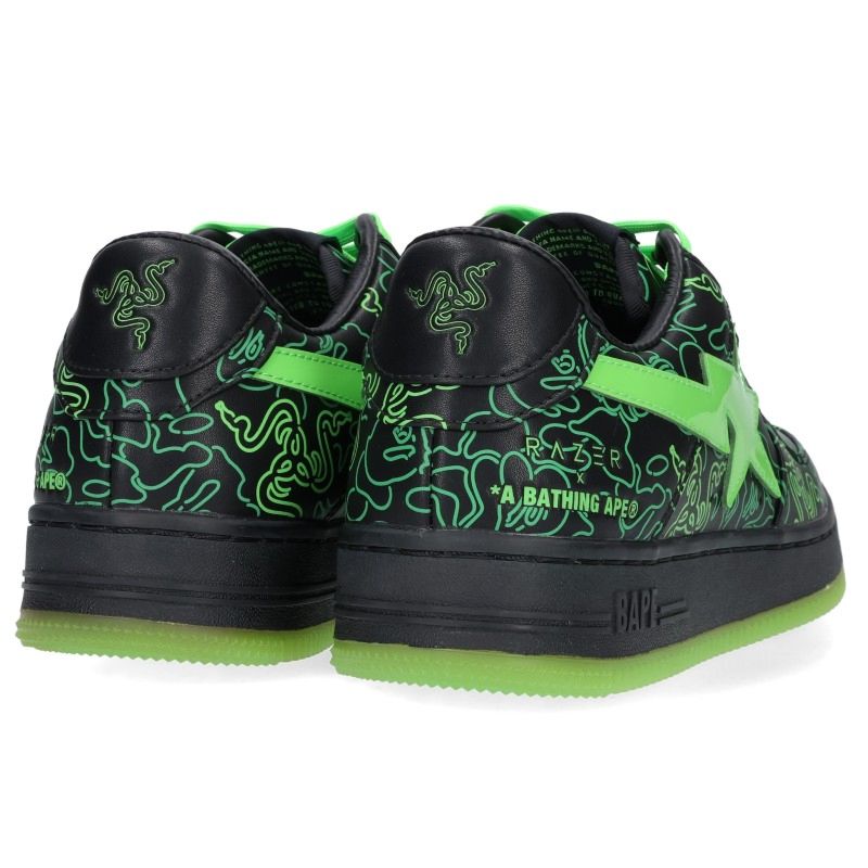 A BATHING APE NEON CAMO BAPE STA Sneakers Size 26.5cm