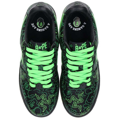 A BATHING APE NEON CAMO BAPE STA Sneakers Size 26.5cm