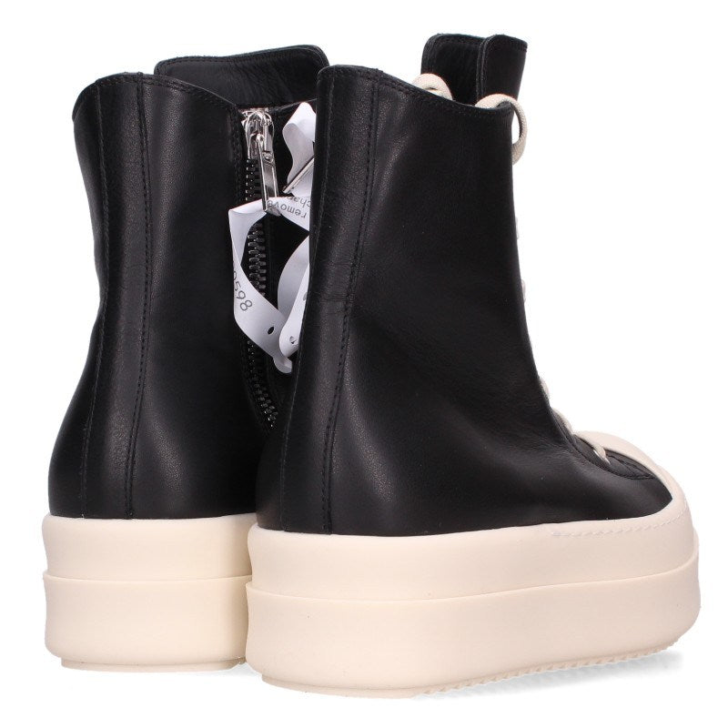 Rick Owens Mega Bumper Leather Hi-Top Sneakers Size EU 39