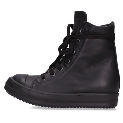 Rick Owens TOWER RAMONES LOW Nylon Sneakers Black Size EU 40