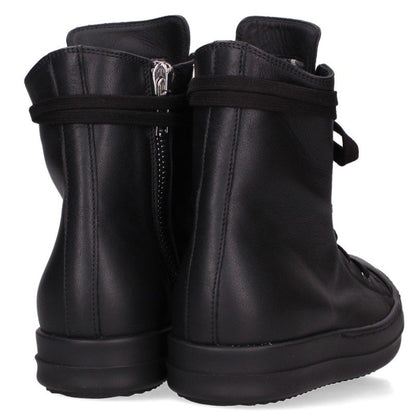 Rick Owens TOWER RAMONES LOW Nylon Sneakers Black Size EU 40