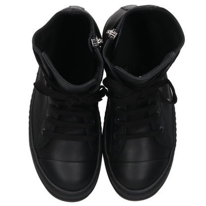 Rick Owens TOWER RAMONES LOW Nylon Sneakers Black Size EU 40
