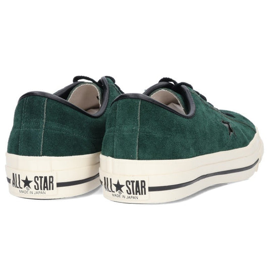 CONVERSE ONE STAR J SUEDE Sneakers Green Size 26cm
