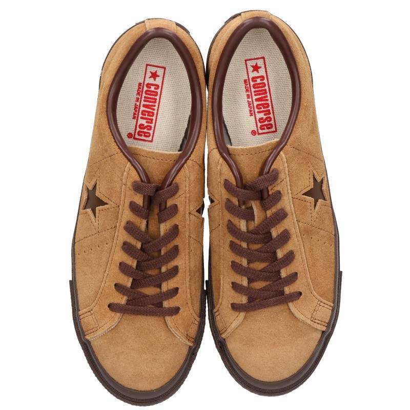 CONVERSE One Star Suede Sneakers Brown Size 7.5