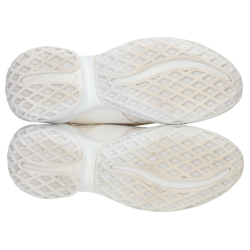 RogerVivier Viv' Run Fabric Low-Top Sneakers White Size 7.5