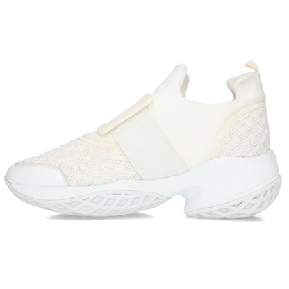 RogerVivier Viv' Run Fabric Low-Top Sneakers White Size 7.5