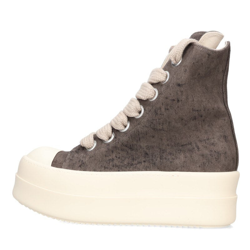 DRKSHDW 26AW Washed Jumbo Lace Sneakers Brown Size EU 44