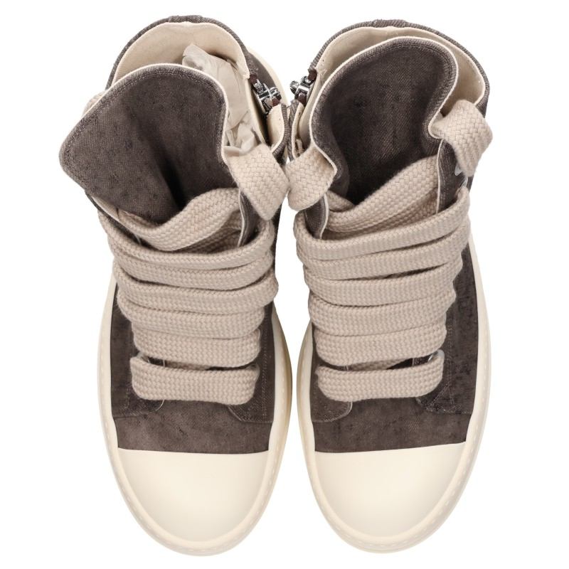 DRKSHDW 26AW Washed Jumbo Lace Sneakers Brown Size EU 44