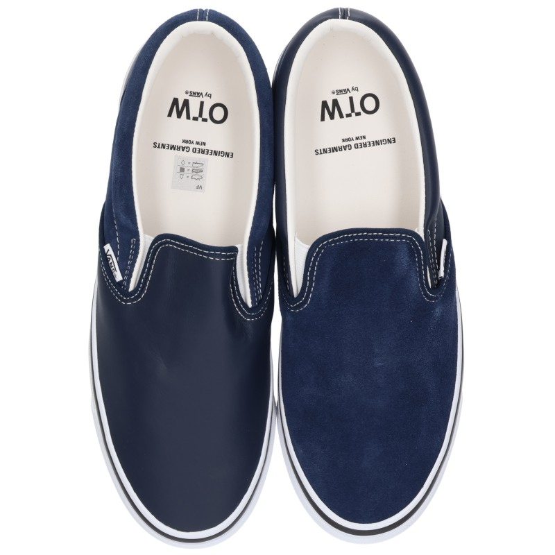 Engineered Garments VANS Slip-On Sneakers Navy Size 28cm
