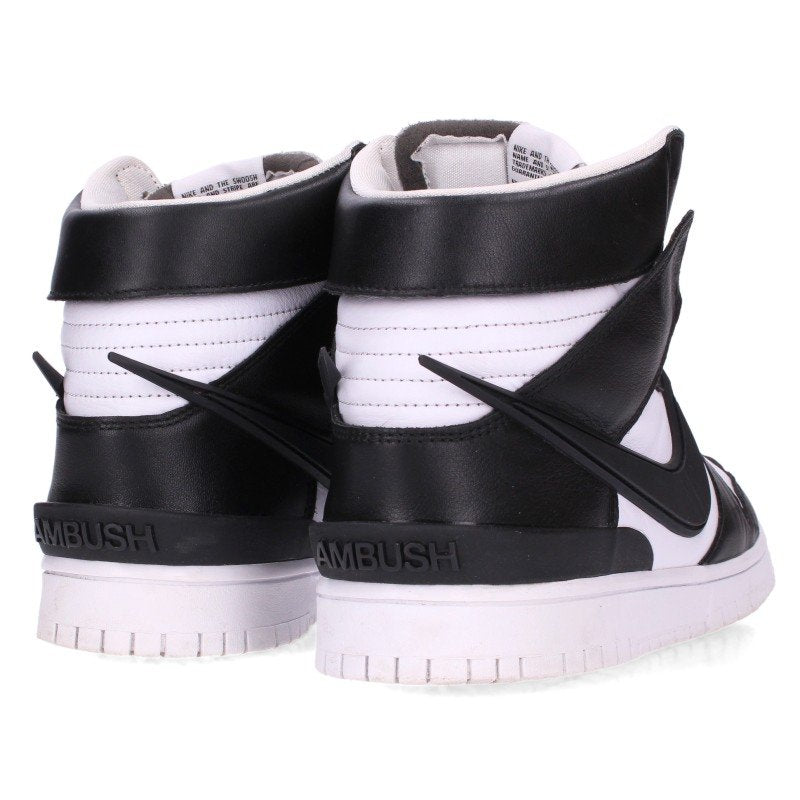 AMBUSH x Nike Dunk High Black/White Sneakers Size 28cm