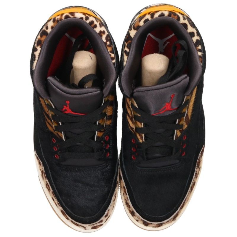NIKE Air Jordan 3 Retro Animal Instinct Sneakers Size 25.5cm