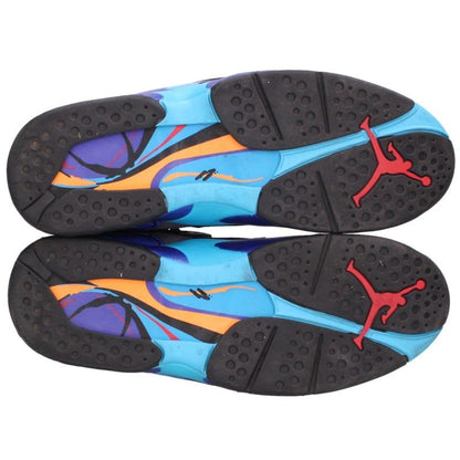 NIKE Air Jordan 8 Retro Aqua Sneakers Size 28cm