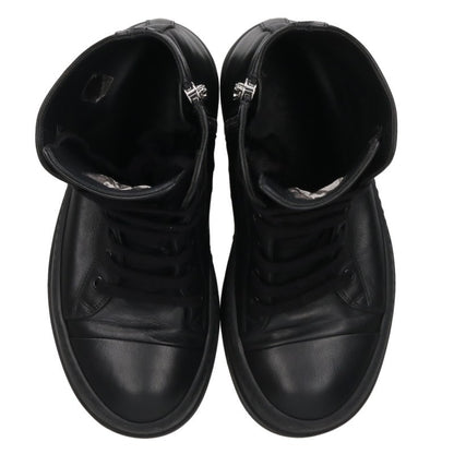 Rick Owens MEGA BUMPER Leather Sneakers Black Size EU 41