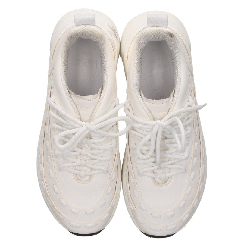 BOTTEGA VENETA White Speedster Low-Top Sneakers Size EU 41