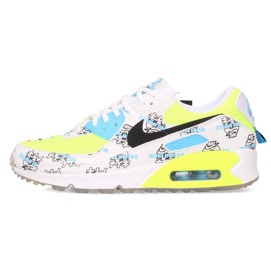 NIKE WMNS Air Max 90 SE Katakana Sneakers White Size 25cm