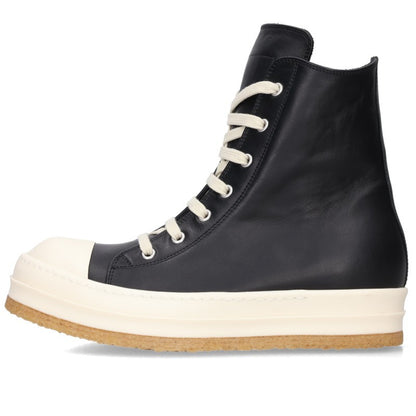 Rick Owens Ramones Crepe Sole Leather Sneakers Size EU 39