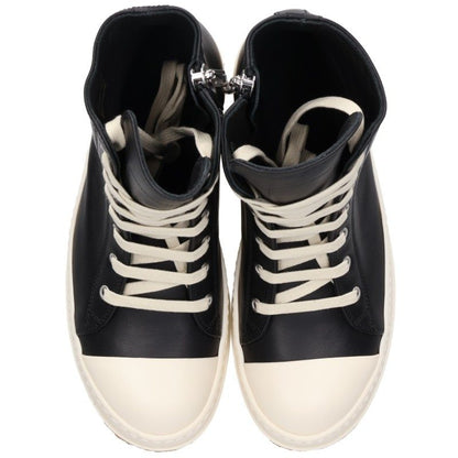 Rick Owens Ramones Crepe Sole Leather Sneakers Size EU 39