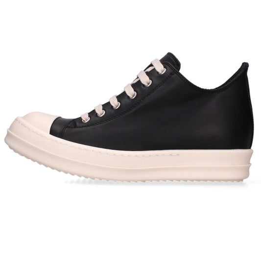 Rick Owens RAMONES LOW Leather Low Top Sneakers Size EU 39