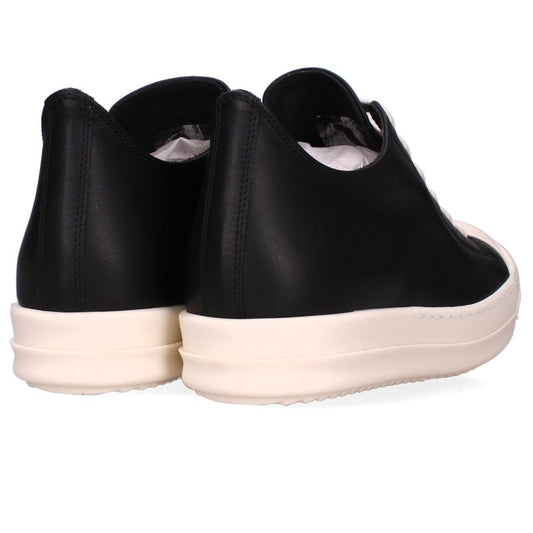 Rick Owens RAMONES LOW Leather Low Top Sneakers Size EU 39