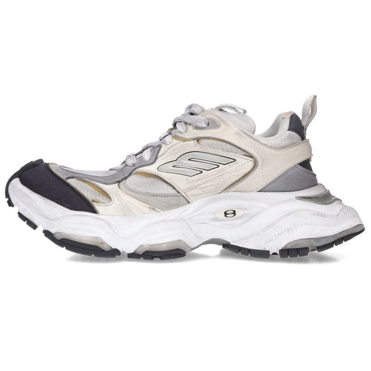 BALENCIAGA Cargo Low Top Sneakers Gray Size EU 42