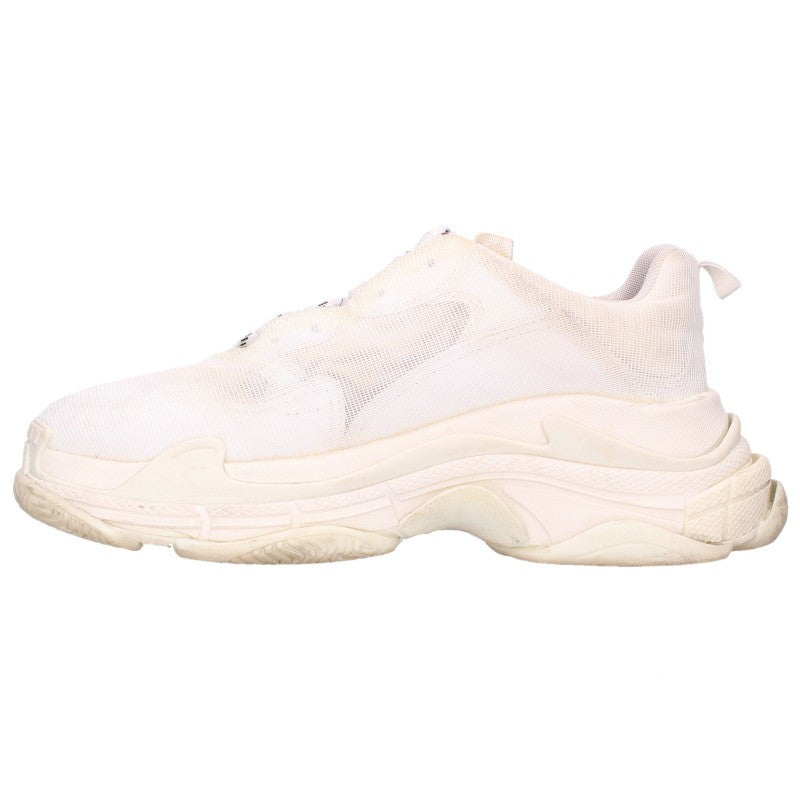 BALENCIAGA Triple S Mesh Sneakers White Size EU 42