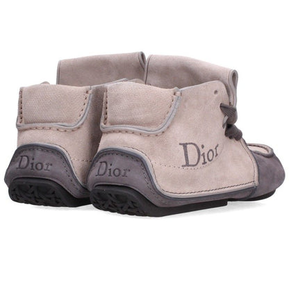 DIOR Roadie Lace-Up Sneakers Gray Navy Size EU 43