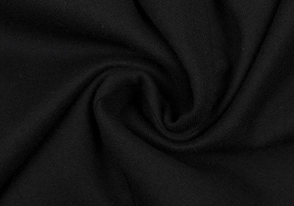 JIL SANDER Black Cashmere Blend Pencil Midi Skirt Size 36