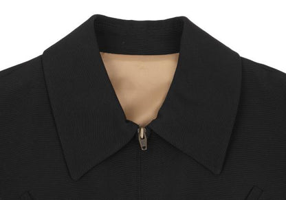Jean Paul GAULTIER CLASSIQUE Rayon Wool Top Black Size 48