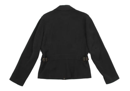 Jean Paul GAULTIER CLASSIQUE Rayon Wool Top Black Size 48