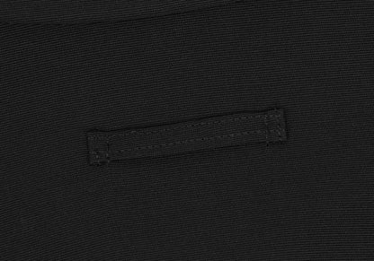 Jean Paul GAULTIER CLASSIQUE Rayon Wool Top Black Size 48