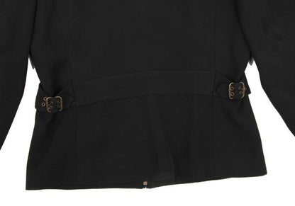 Jean Paul GAULTIER CLASSIQUE Rayon Wool Top Black Size 48